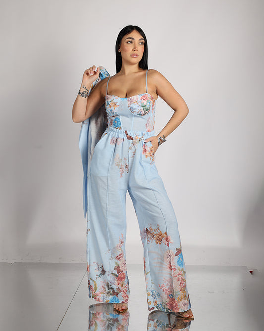 Tailleur 3pz Floreale