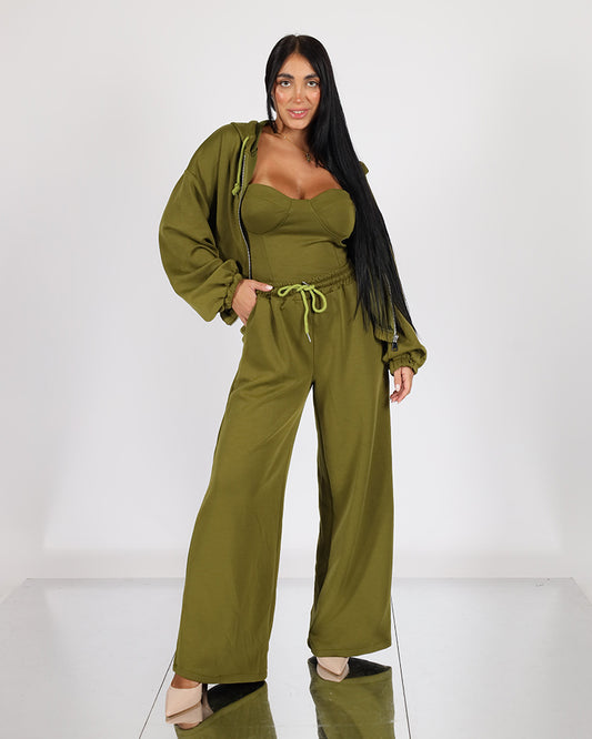 Tuta 3pz Glamour